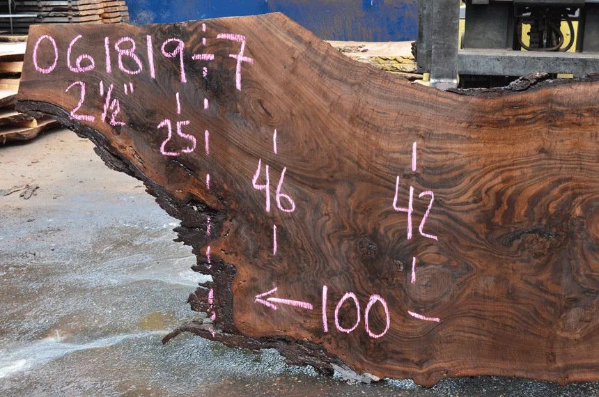 061819-07 Oregon Black Walnut Slab