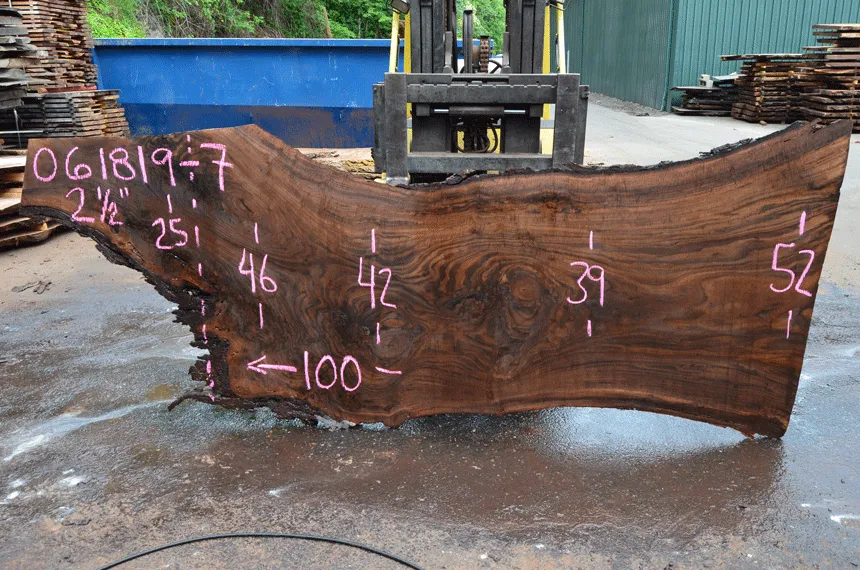 061819-07 Oregon Black Walnut Slab