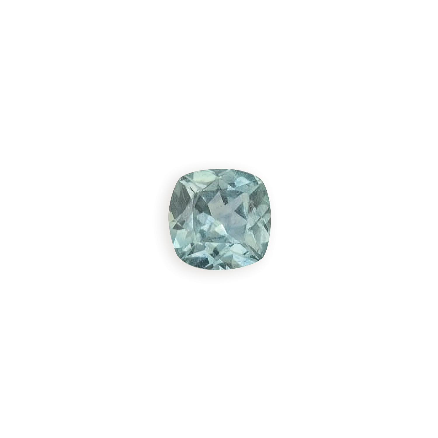 0.9ct Cushion Cut Light Blue Montana Sapphire SF028