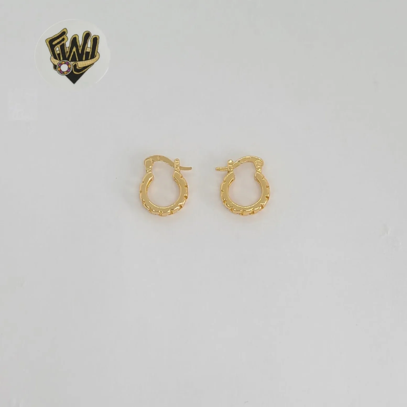 (1-2531-2) Gold Laminate - Small Hoops - BGO