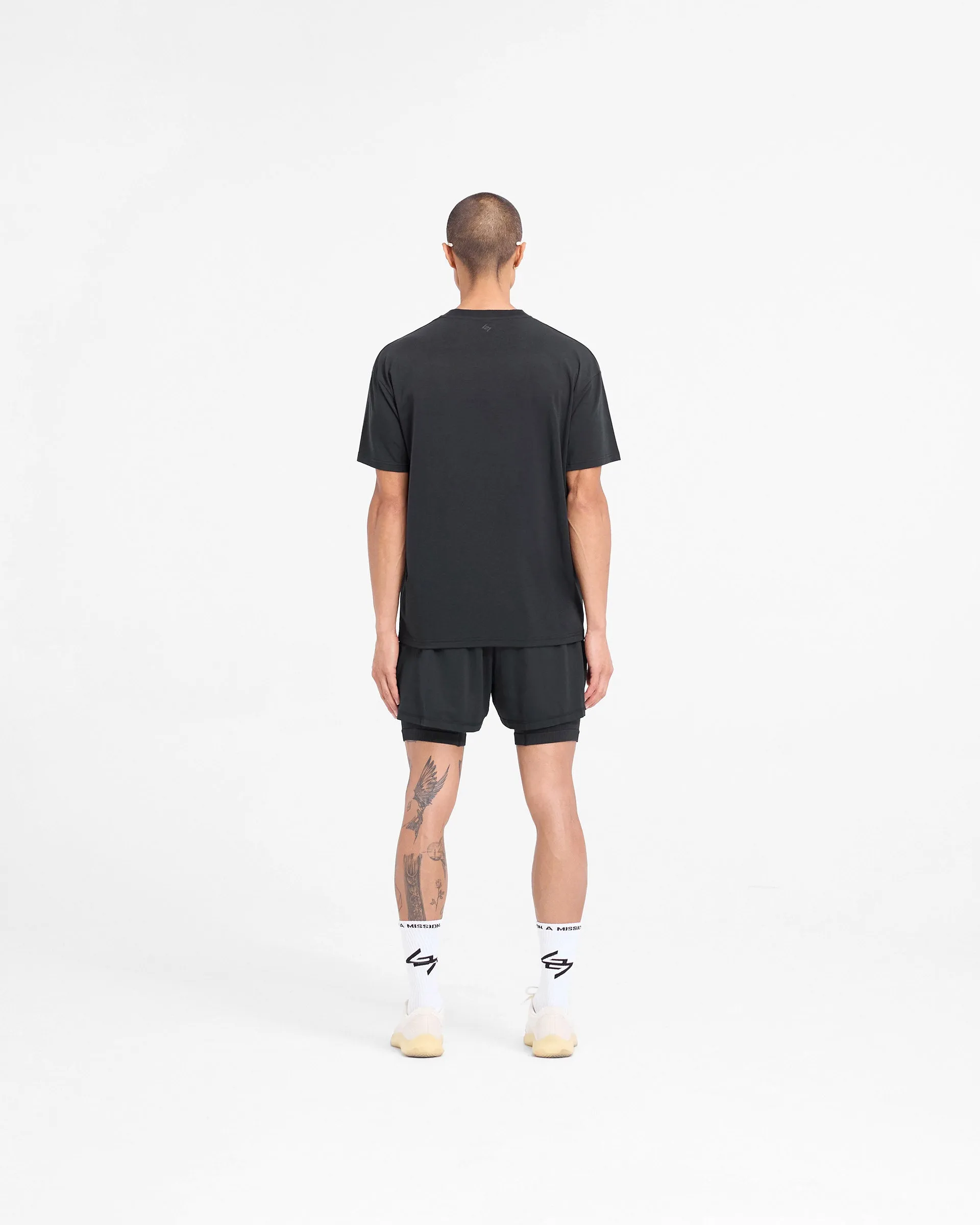 247 DNA Oversized T-Shirt - Black