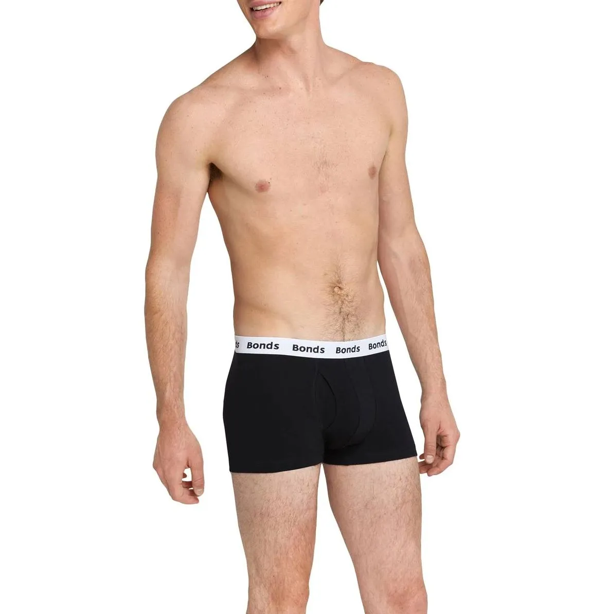 6 x Bonds Everyday Assorted Mens Trunks - Black/Navy/Grey