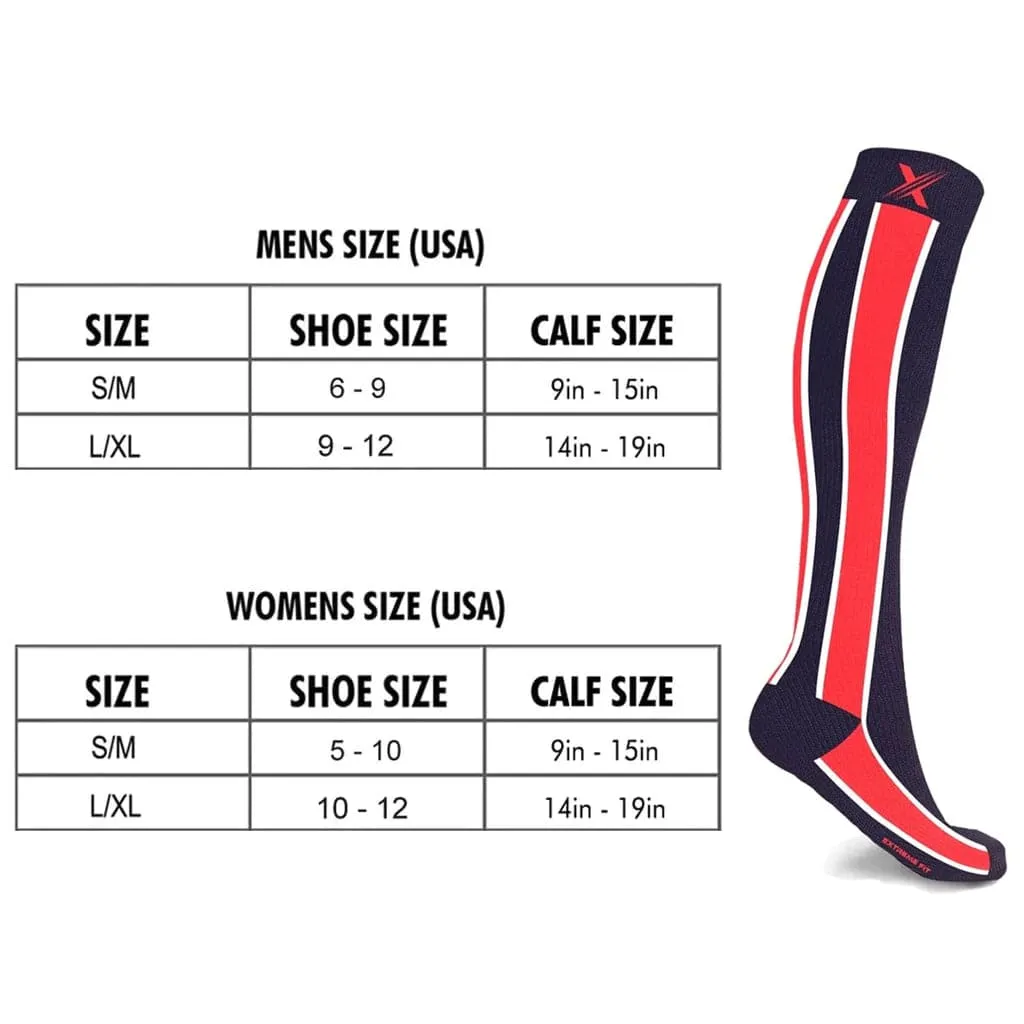 90’s Streetwear Compression Socks (3-pairs)