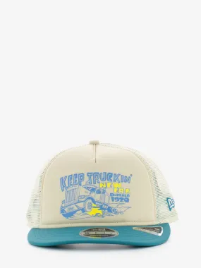 9FIFTY A-Frame New Era American Keep Truckin turquoise