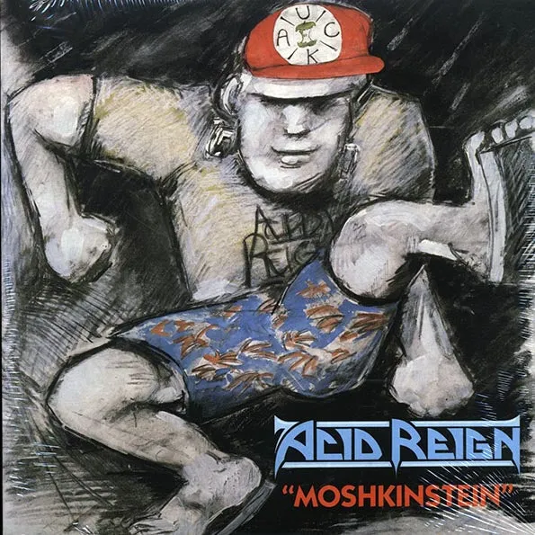 Acid Reign  LP -  Moshkinstein (ltd. ed.) (blue vinyl) (remastered)