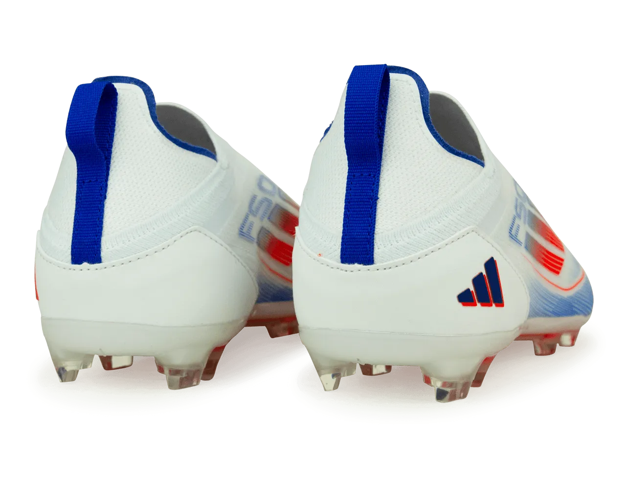 adidas Kids F50 Pro LL FG White/Lucid Blue