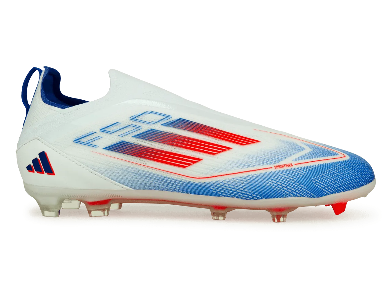 adidas Kids F50 Pro LL FG White/Lucid Blue