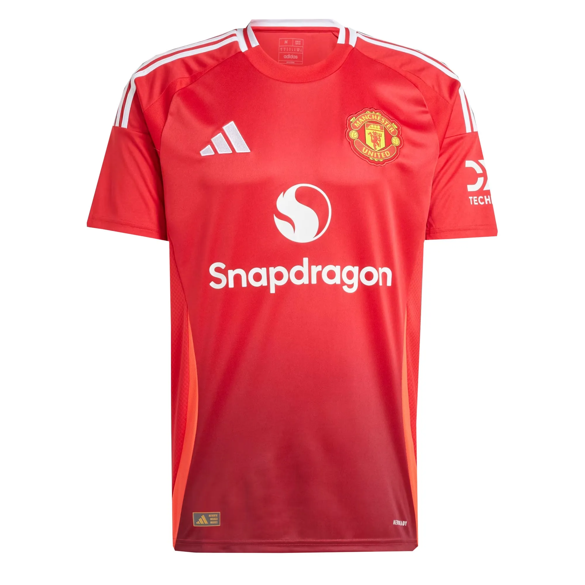 adidas Men's Manchester United 2024/25 Authentic Home Jersey Red/White