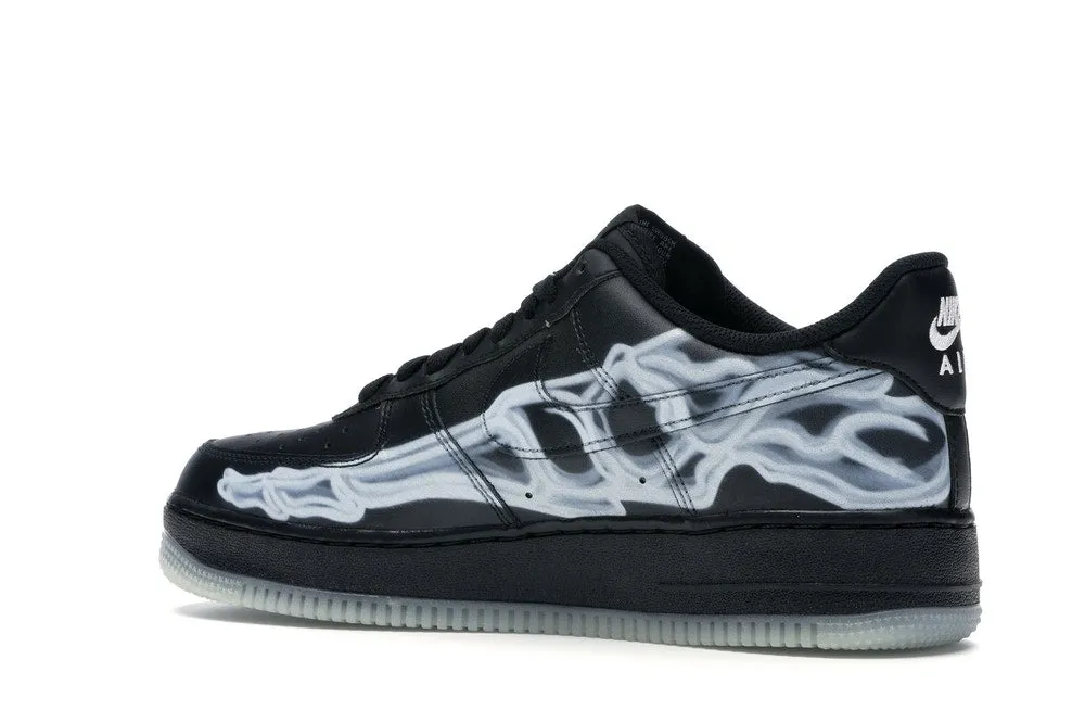 Air Force 1 Low Black Skeleton