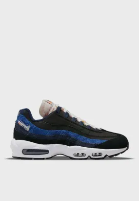 Air Max 95 SE - black/sail obsidian deep royal blue