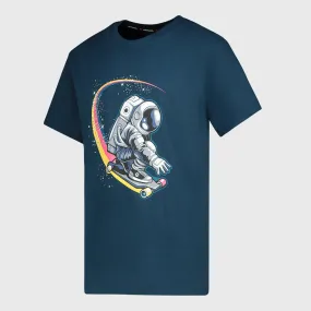 Airwalk Youth Scheckler Tee Blue/Multi _ 181170 _ Blue