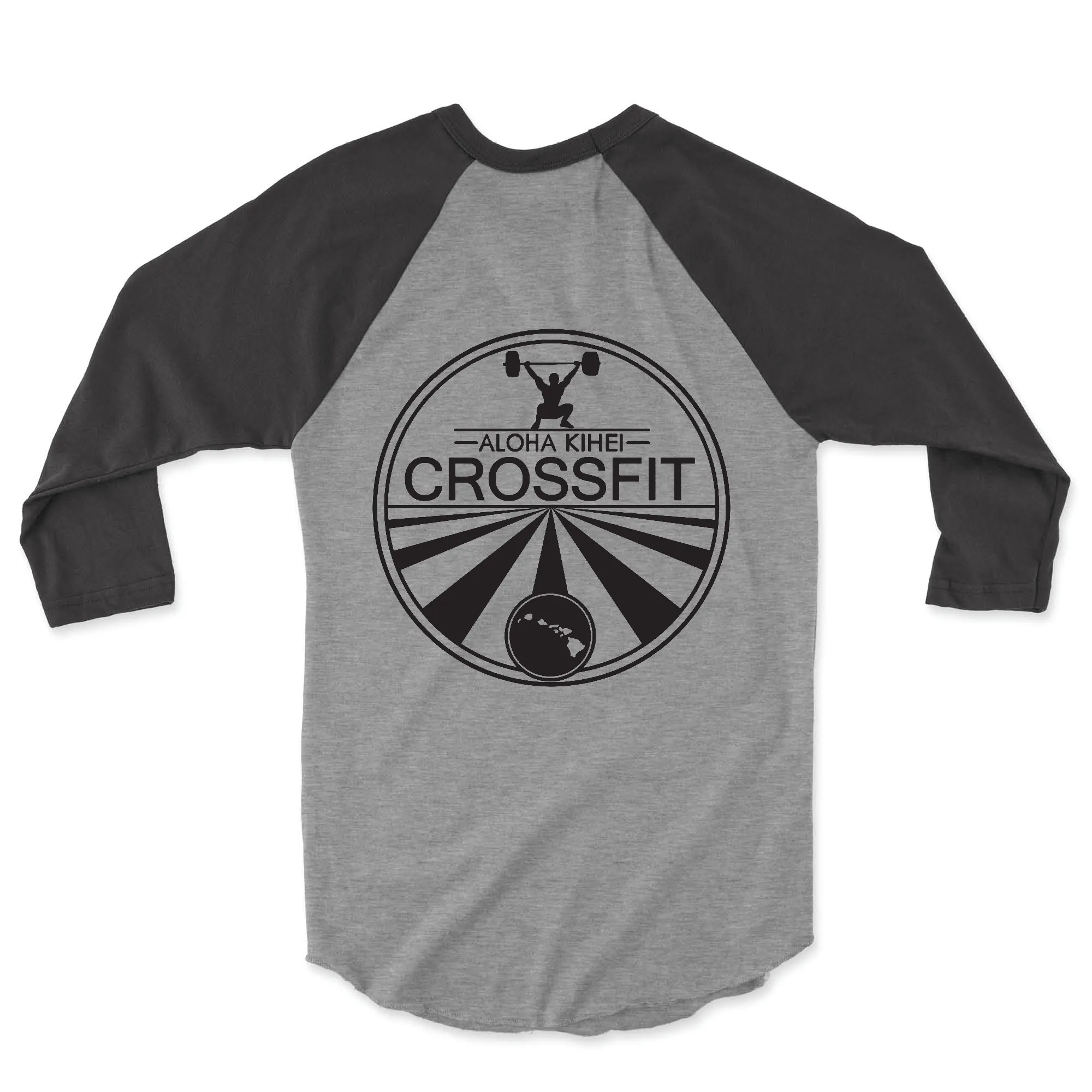 Aloha Kihei CrossFit Stacked - Mens - 3/4 Sleeve