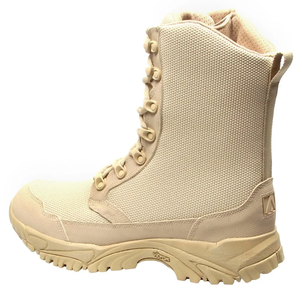 ALTAI Tan Combat Waterproof Zip Up 8" Boots (MFM100-Z)