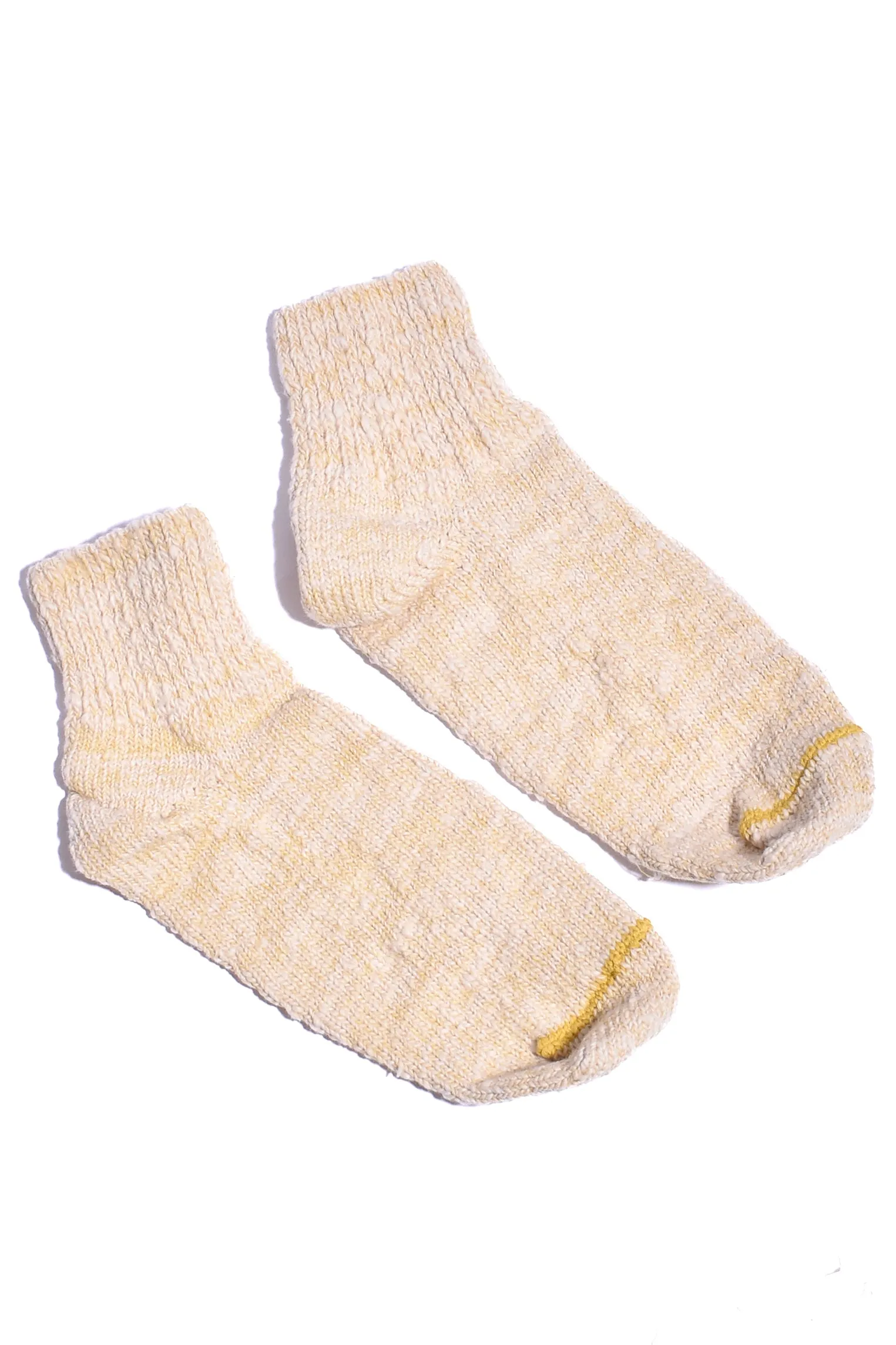 Ankle Socks • Slouchy Garabou Organic Cotton Rib