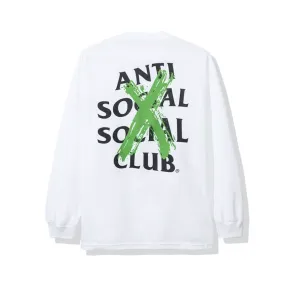 Anti Social Social Club x Fragment Cancelled Longsleeve White