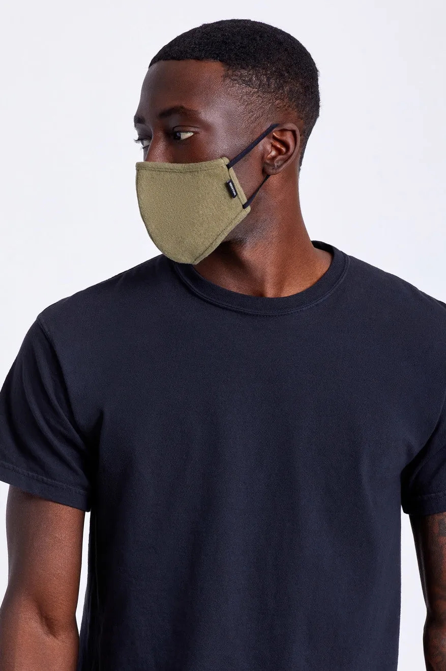 Arctic Fleece Face Mask - Military Olive