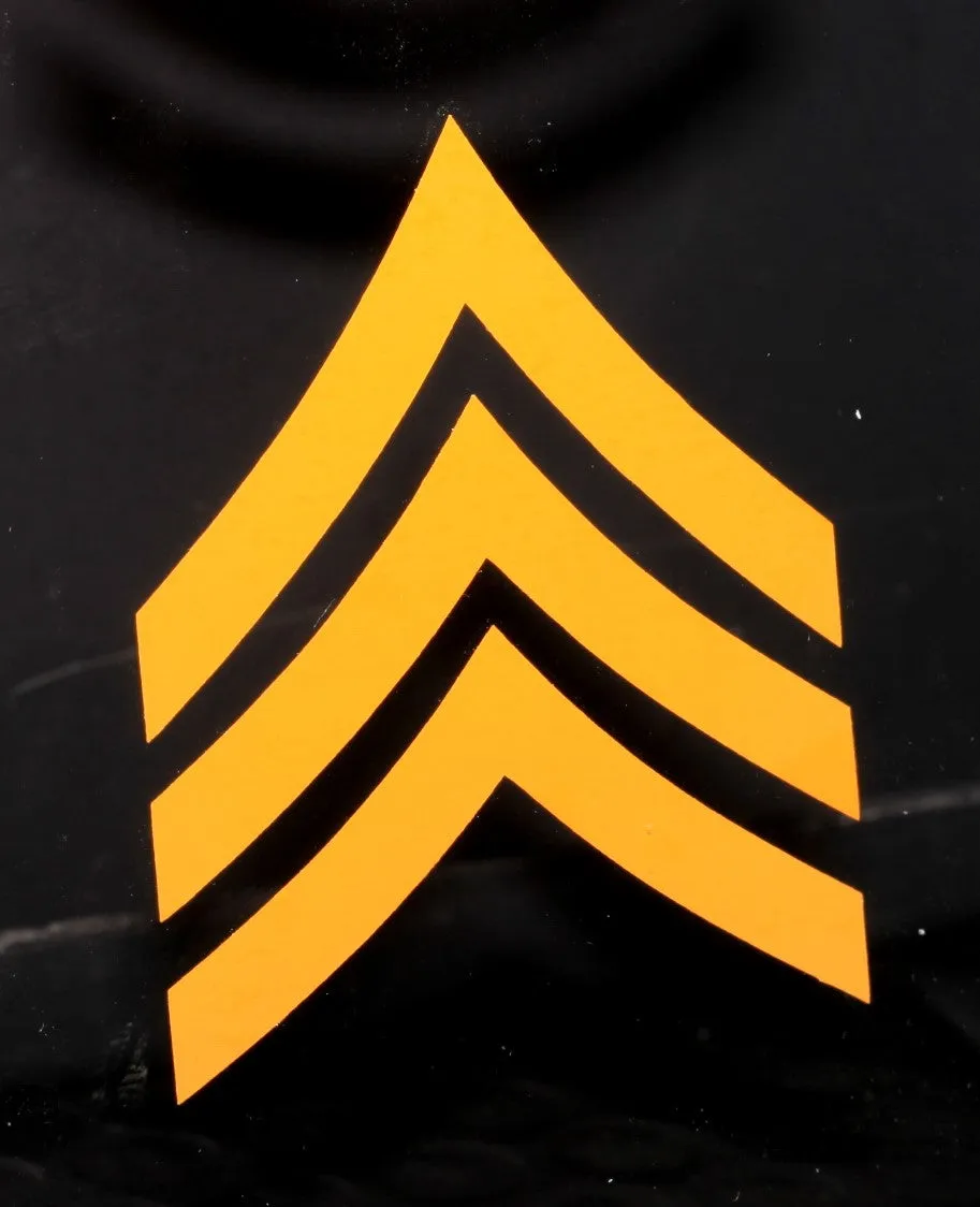 Army NCO Rank Vinyl Decal