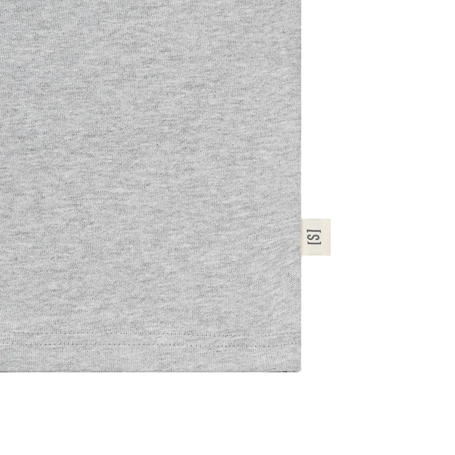 A[S]USL KIDS ASUSL HAND WRITE LOGO TEE-GREY