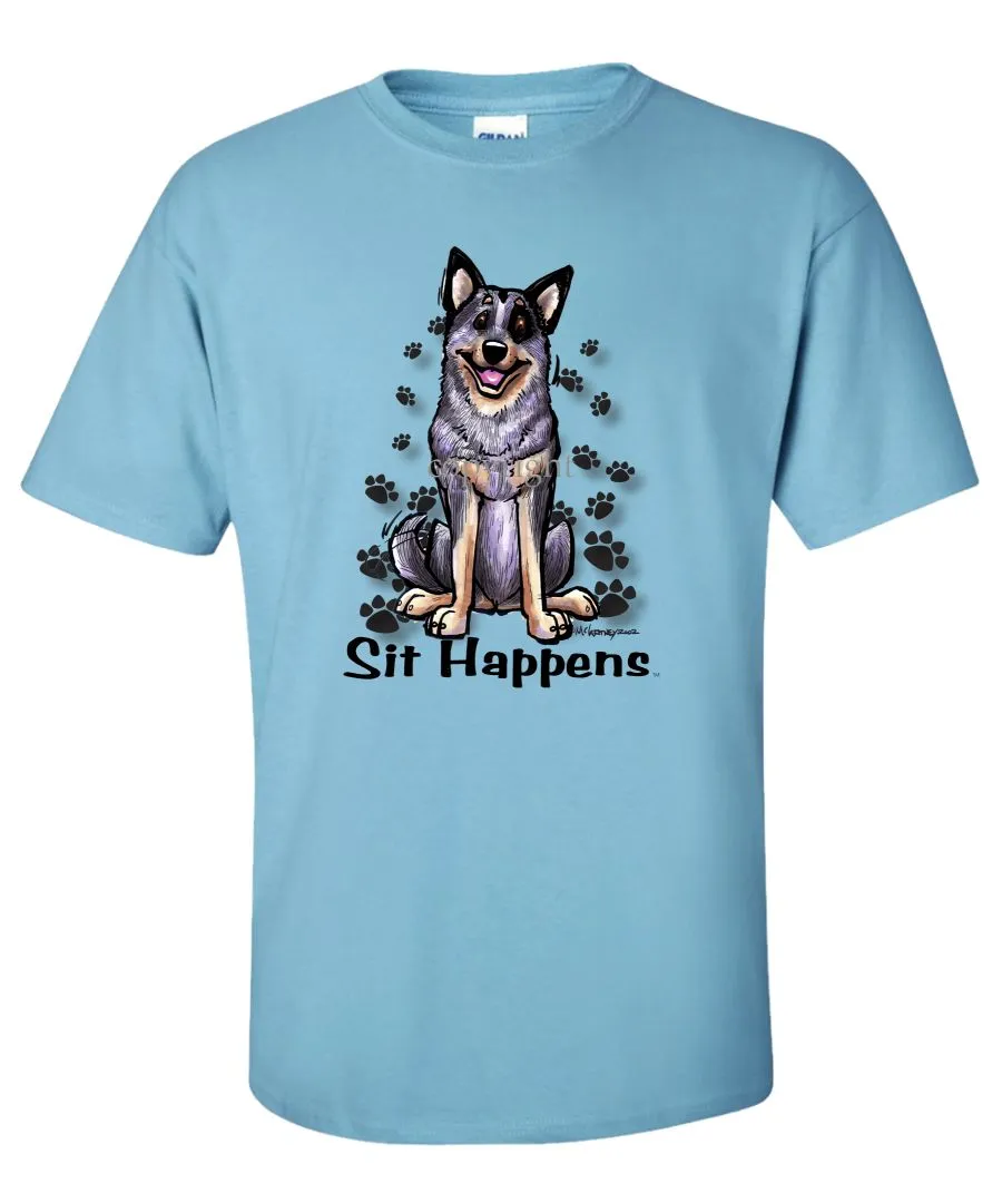 Australian Cattle Dog - Sit Happens - T-Shirt