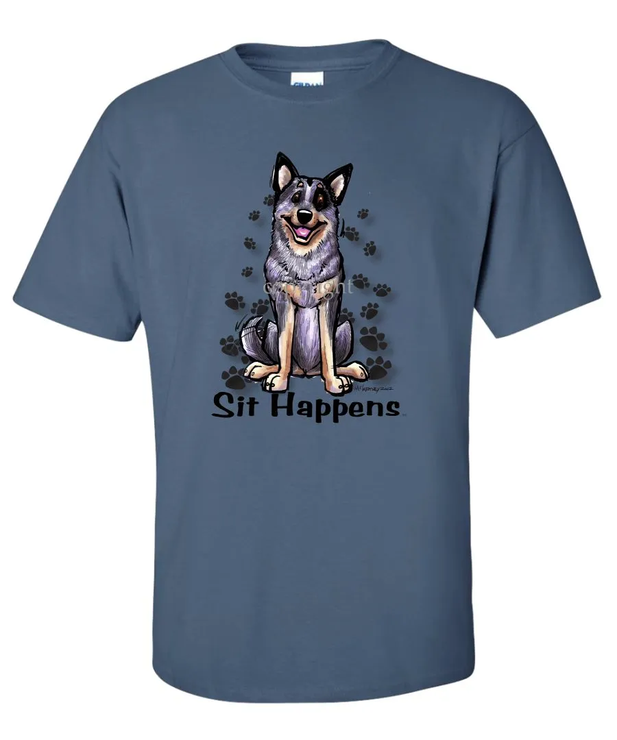 Australian Cattle Dog - Sit Happens - T-Shirt