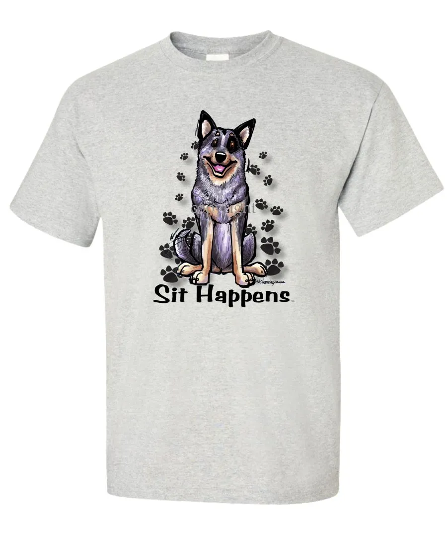 Australian Cattle Dog - Sit Happens - T-Shirt