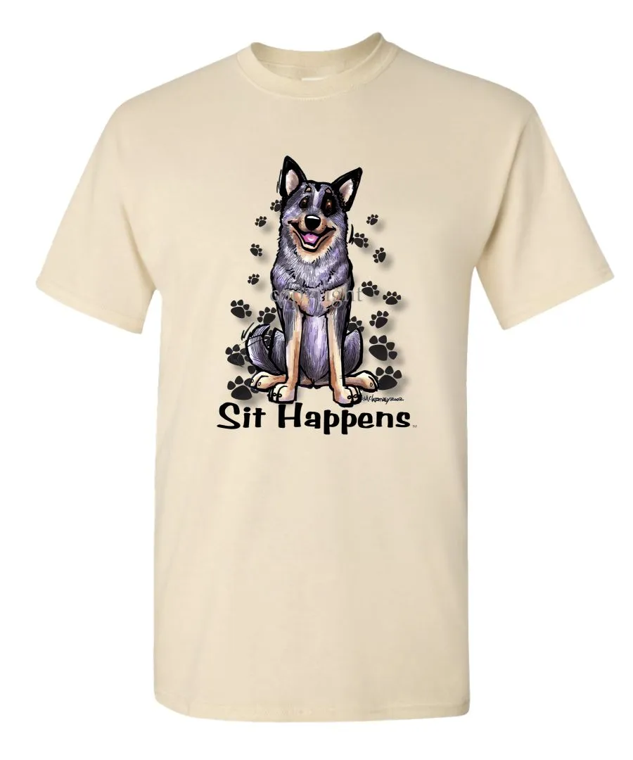 Australian Cattle Dog - Sit Happens - T-Shirt