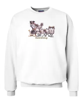 Australian Shepherd  Blue Merl - Herding - Mike's Faves - Sweatshirt