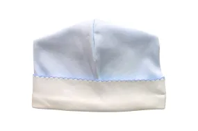 Baby Boy Blue Monogram Hat