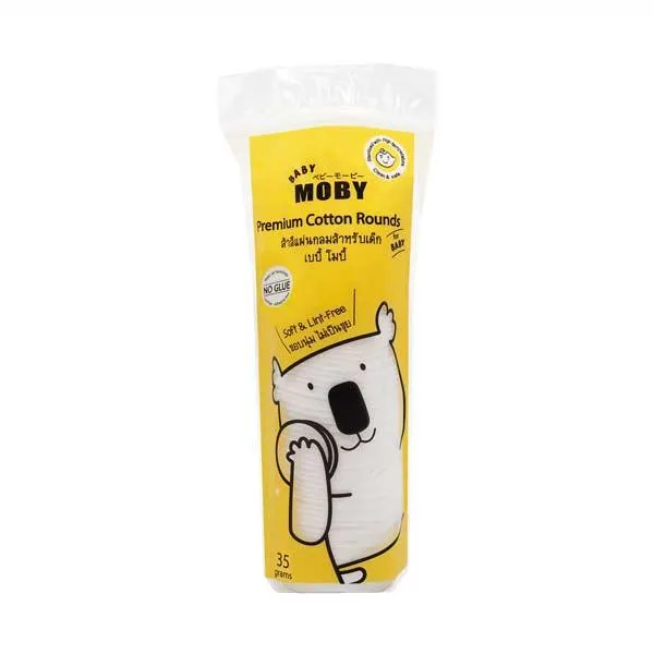 Baby Moby Premium Cotton Rounds 35 grams