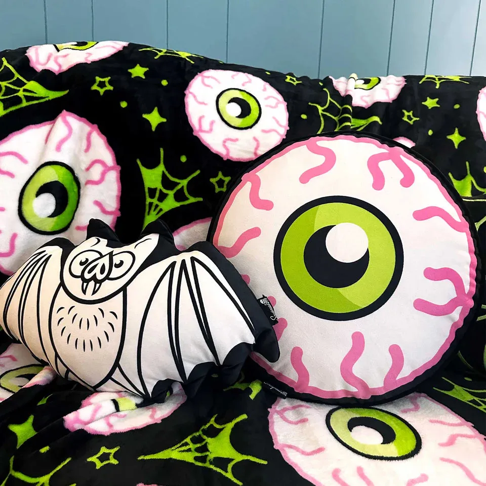 Batty Pillow White/Black