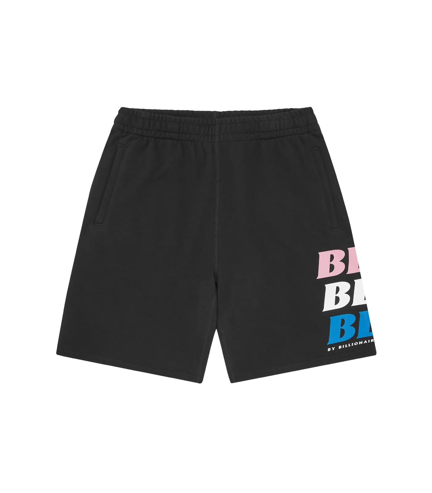 BB ASTRO REPEAT LOGO SWEATSHORTS - BLACK