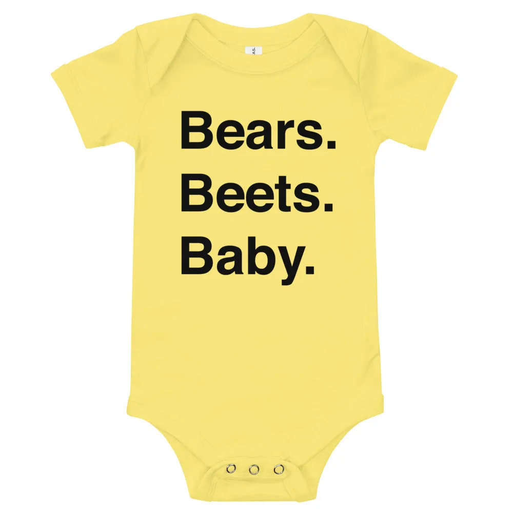 Bears. Beets. Baby. - Baby Onesie