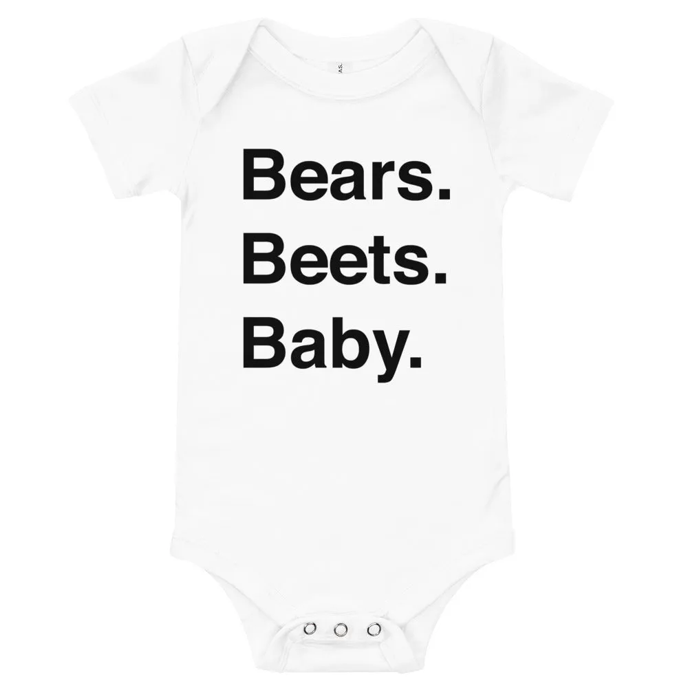 Bears. Beets. Baby. - Baby Onesie