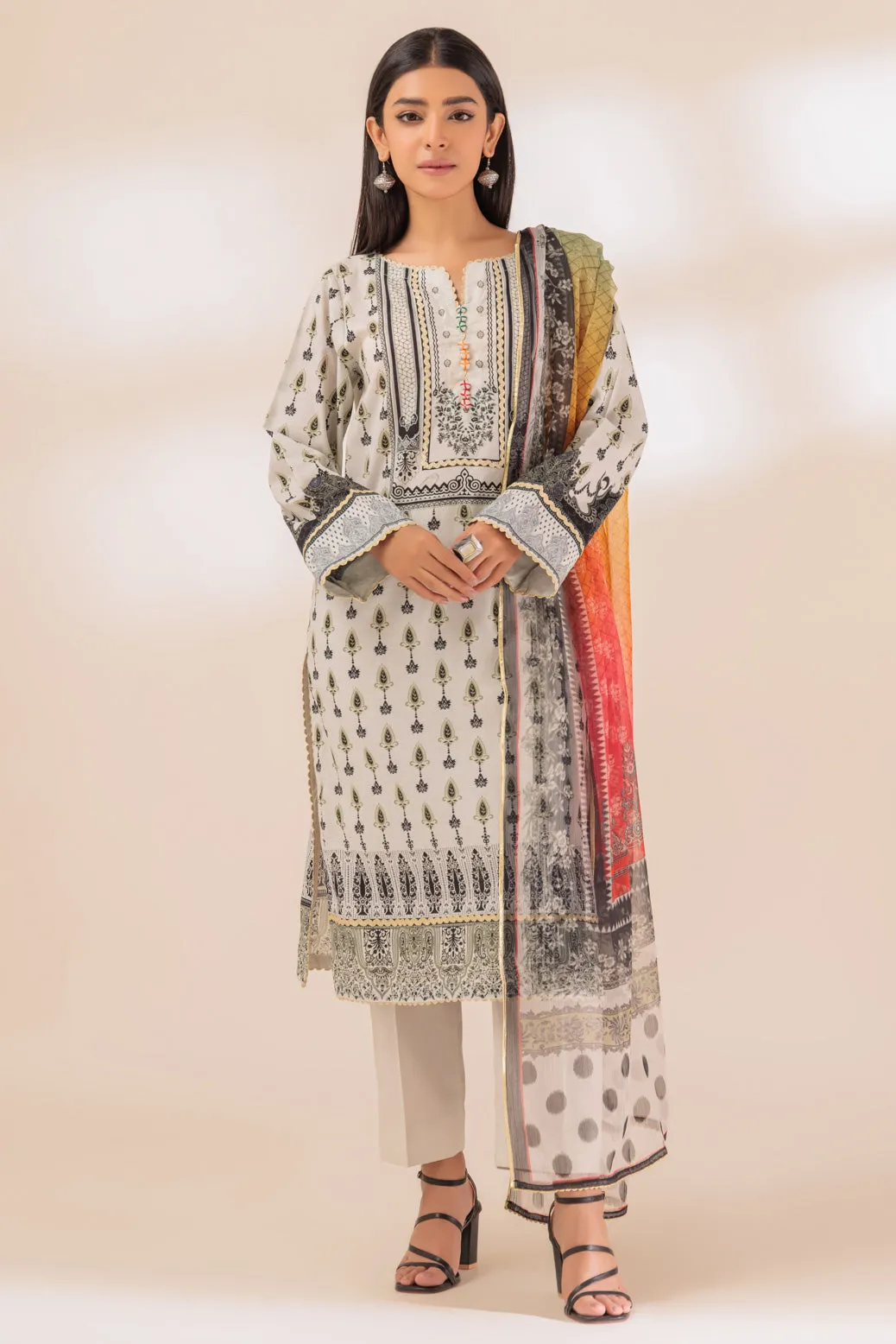 BEIGE-LAWN-3 PIECE (PWS3233P05)