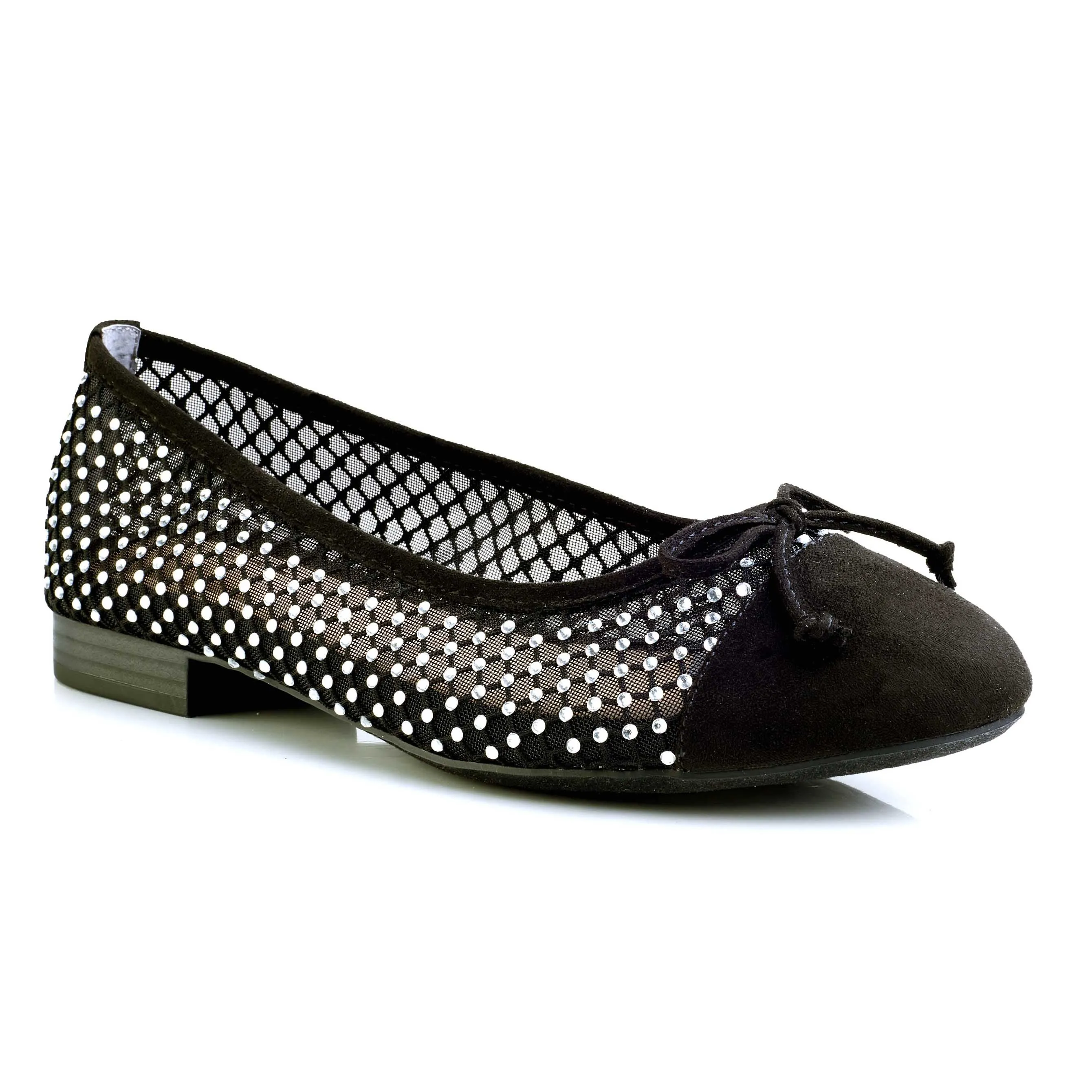 Belle Rhinestone Flat