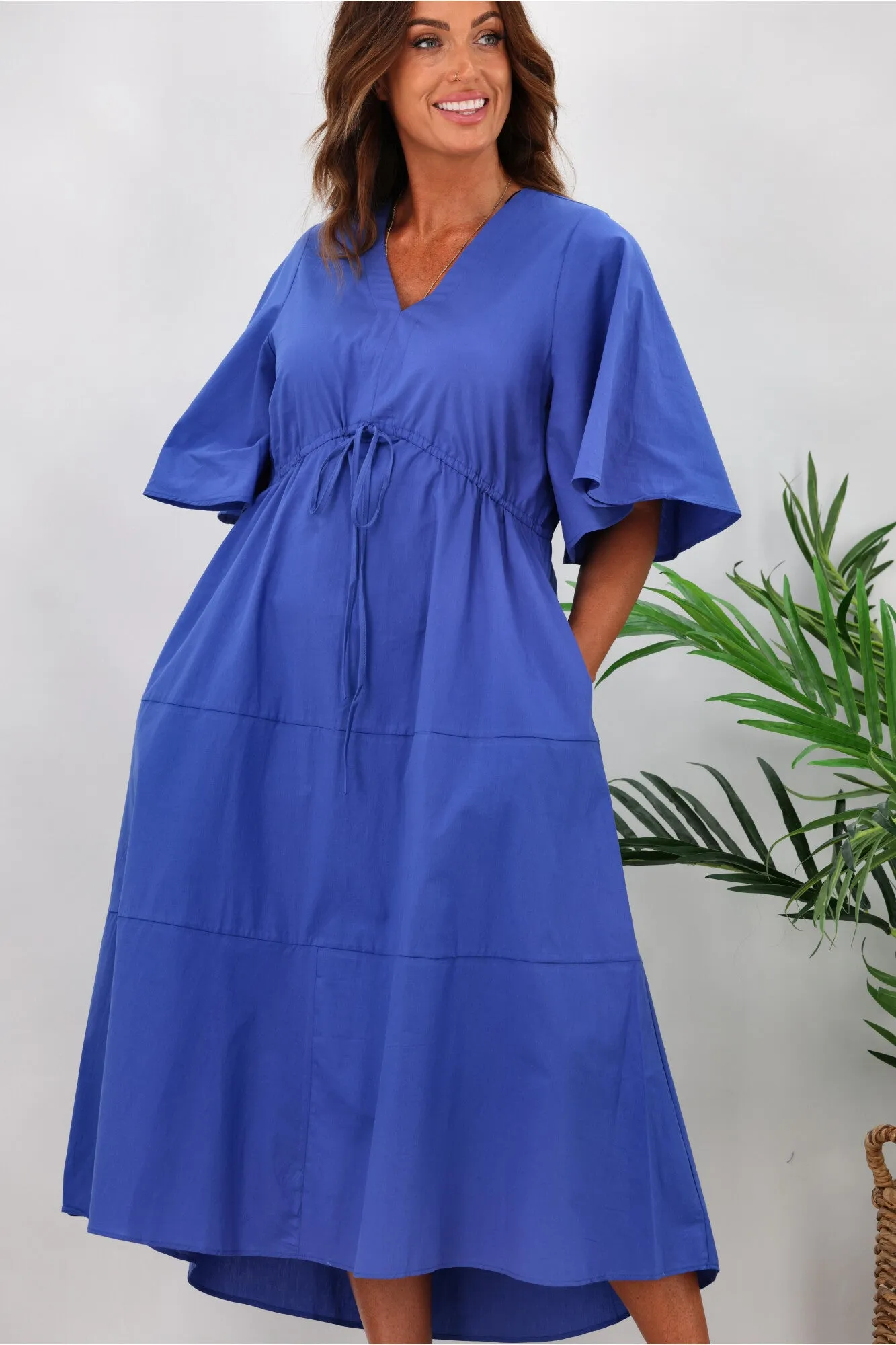 Betty Basics Cora Dress Iris Blue