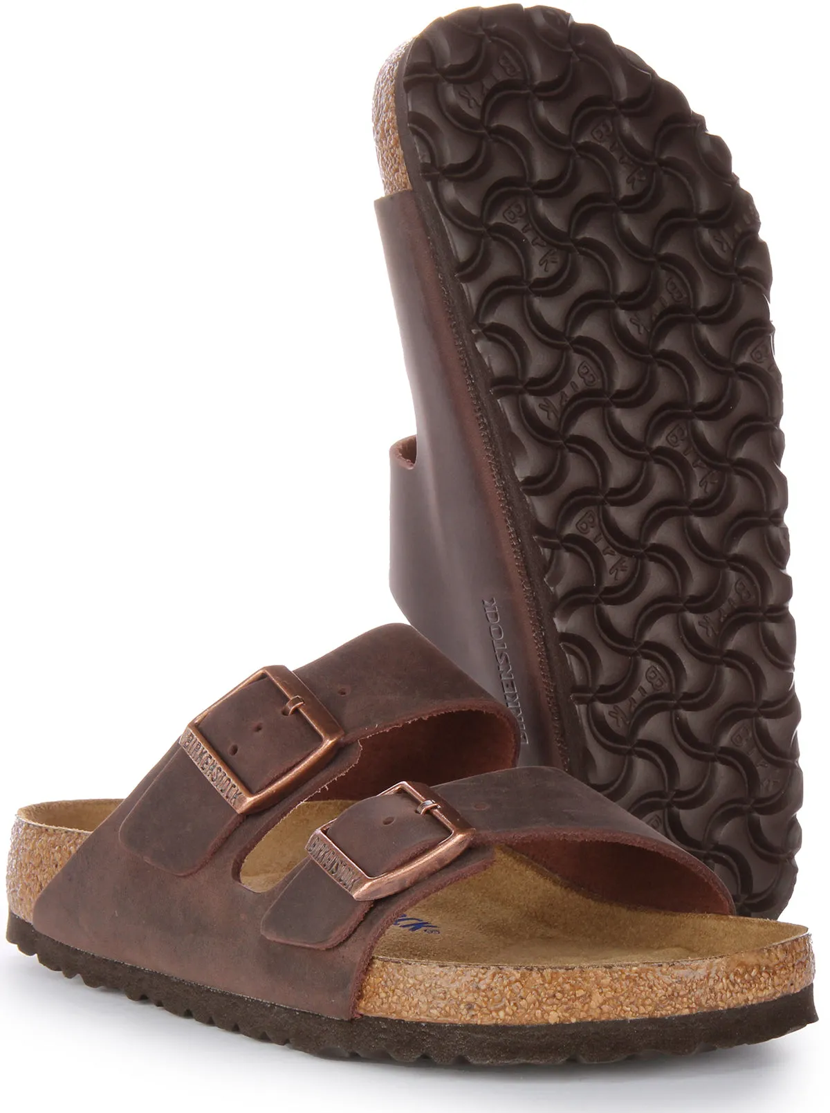 Birkenstock Arizona Sfb In Chocobrown | Regular Fit