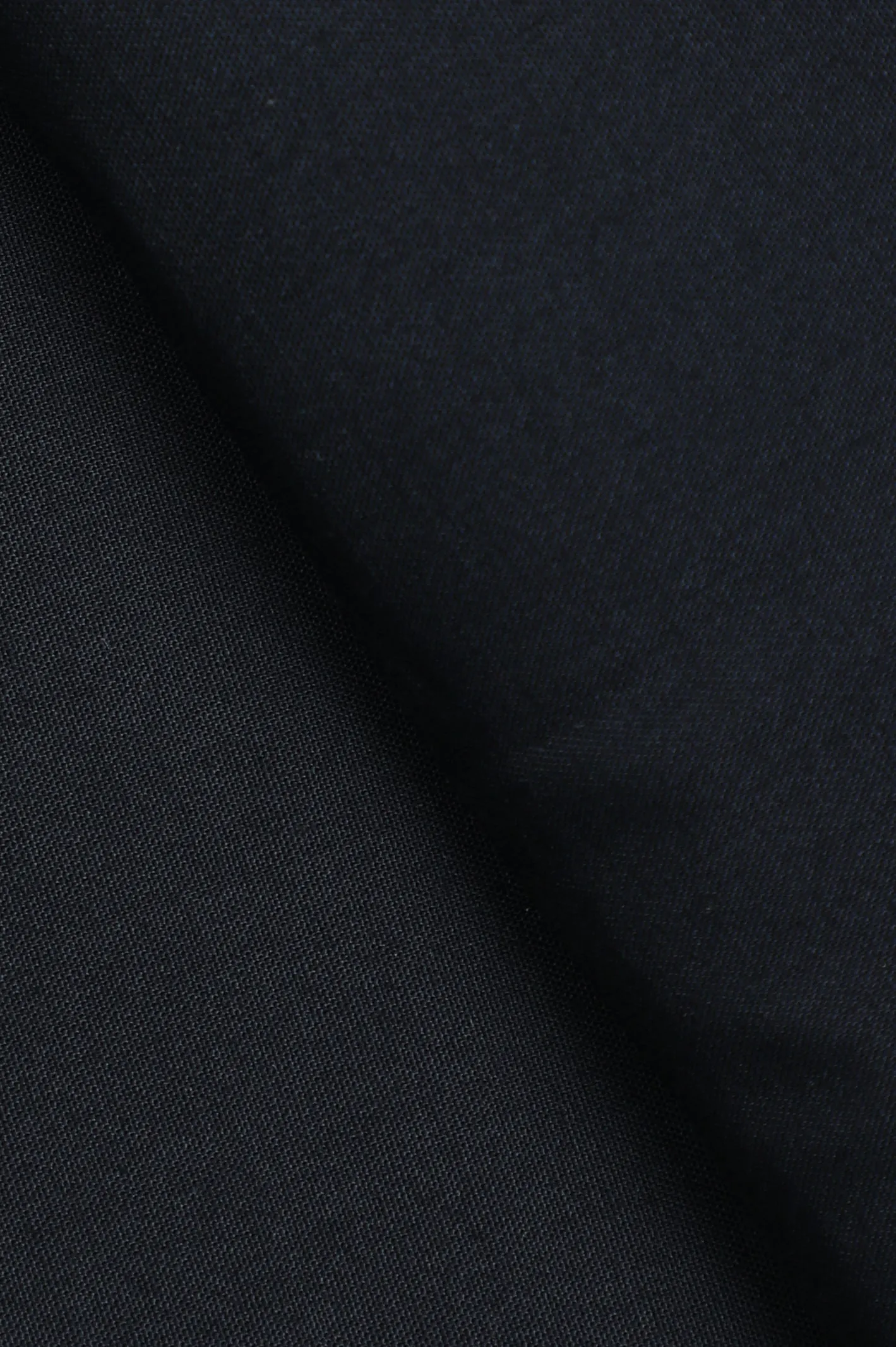 Black Blended Unstitched Fabric for Men