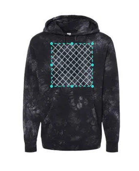 Black Shadow Tie Dye Hoodie