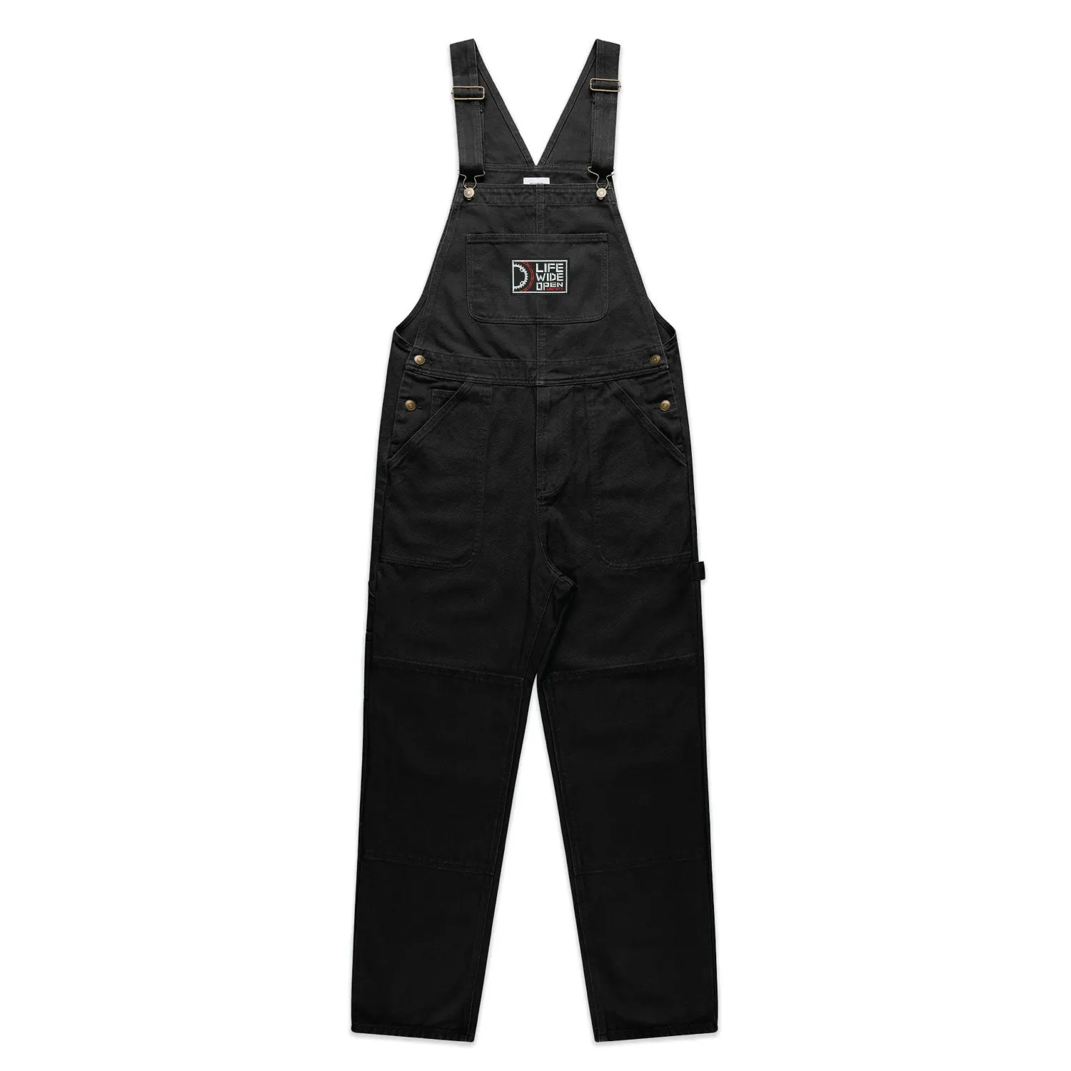 Black Workwear Overall LWO Bibs