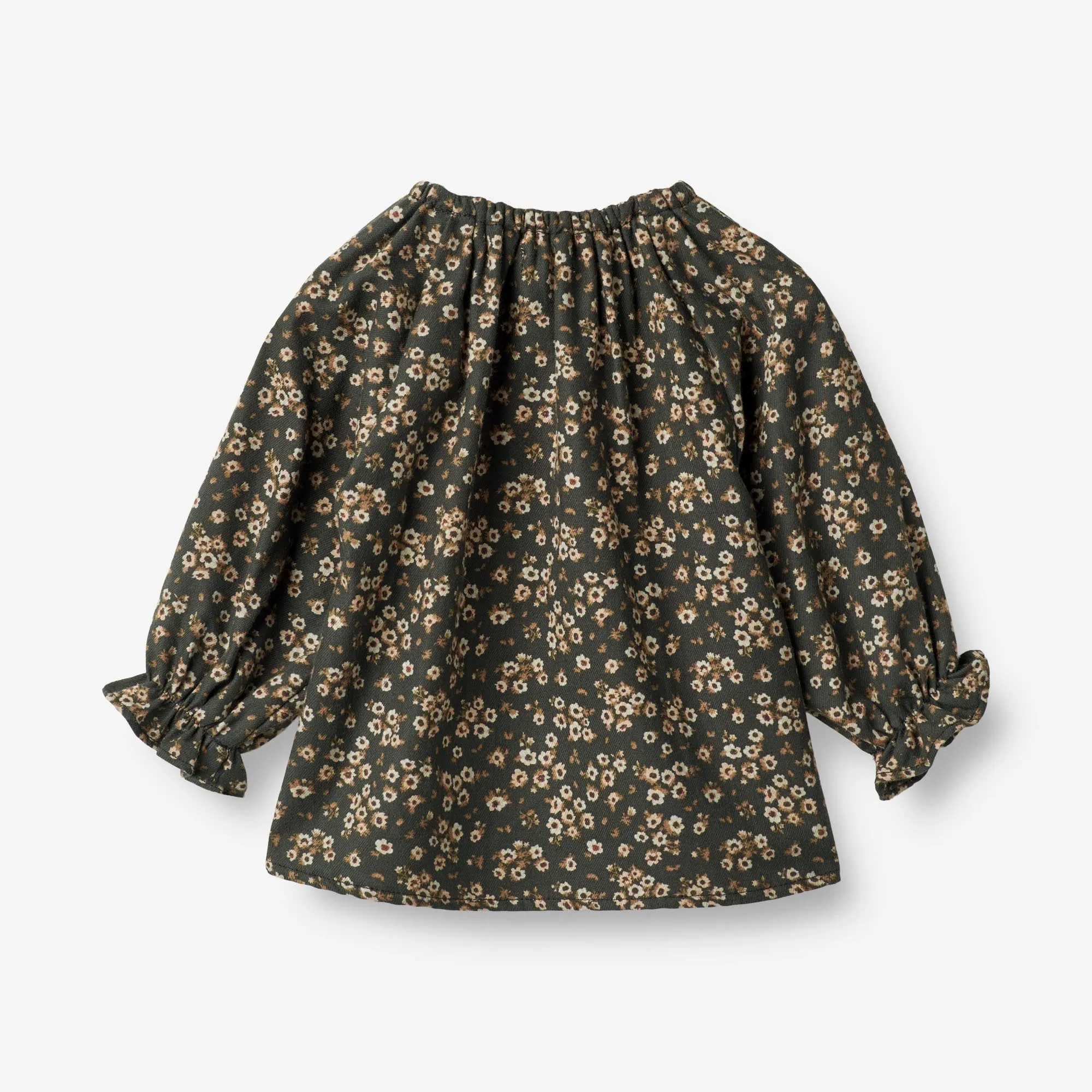 Blouse Nicoline | Baby - black coal flowers