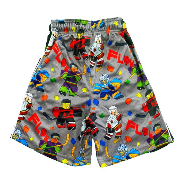 Boys Block Hockey Short