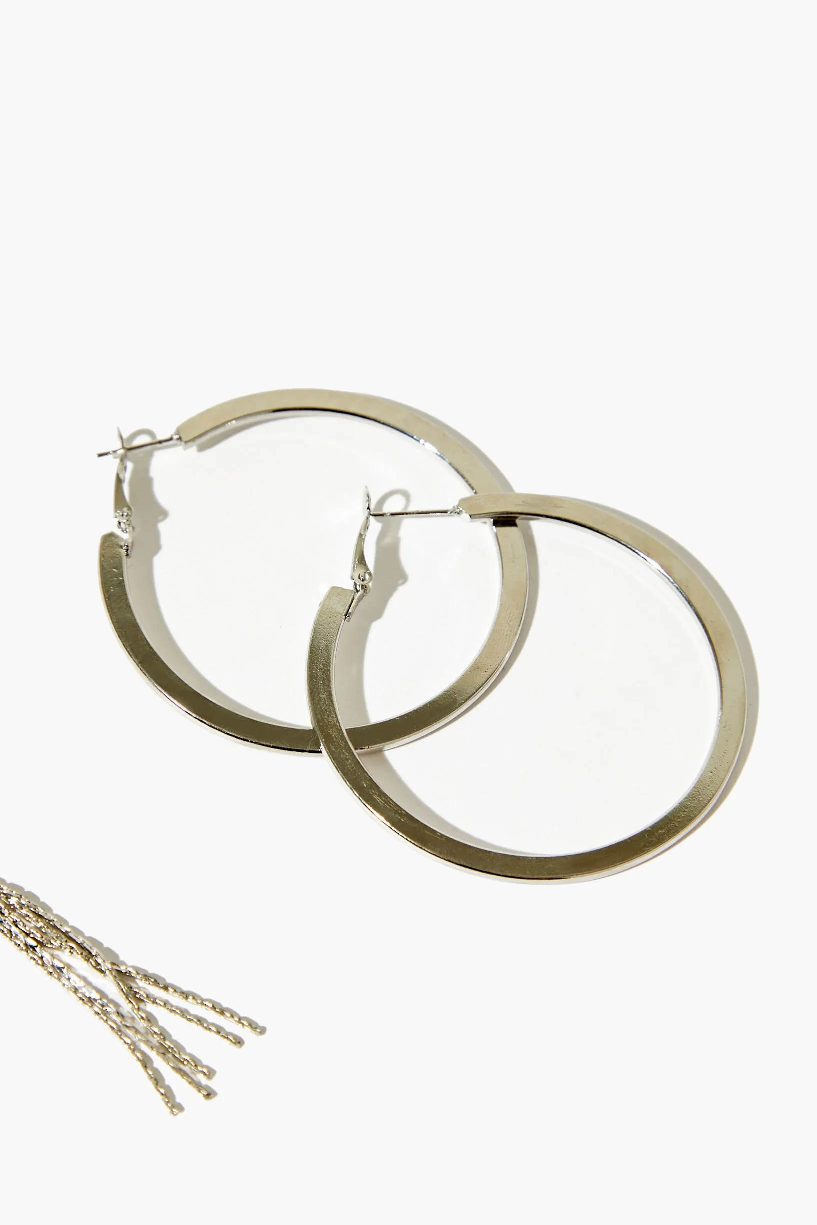 Braided Hoop Earring Set