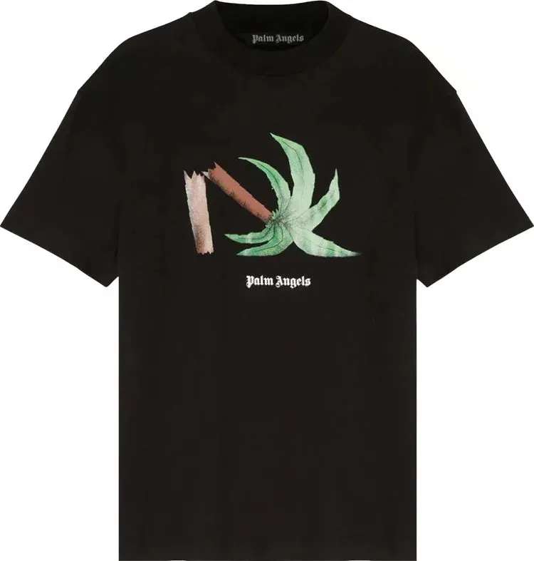 Broken Palm Classic T-Shirt 'Black Green'