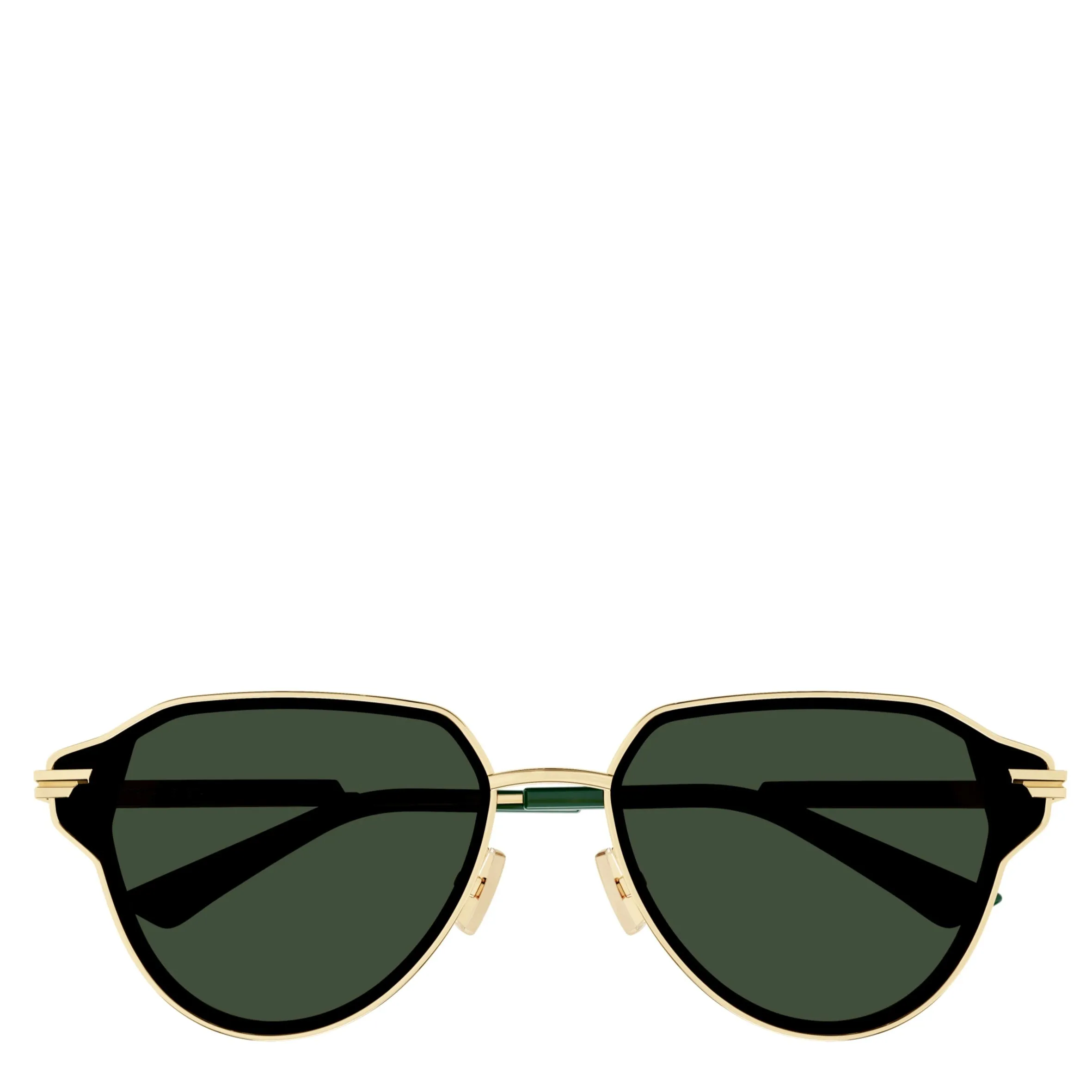 BV 1271S Glaze Metal Aviator, Gold