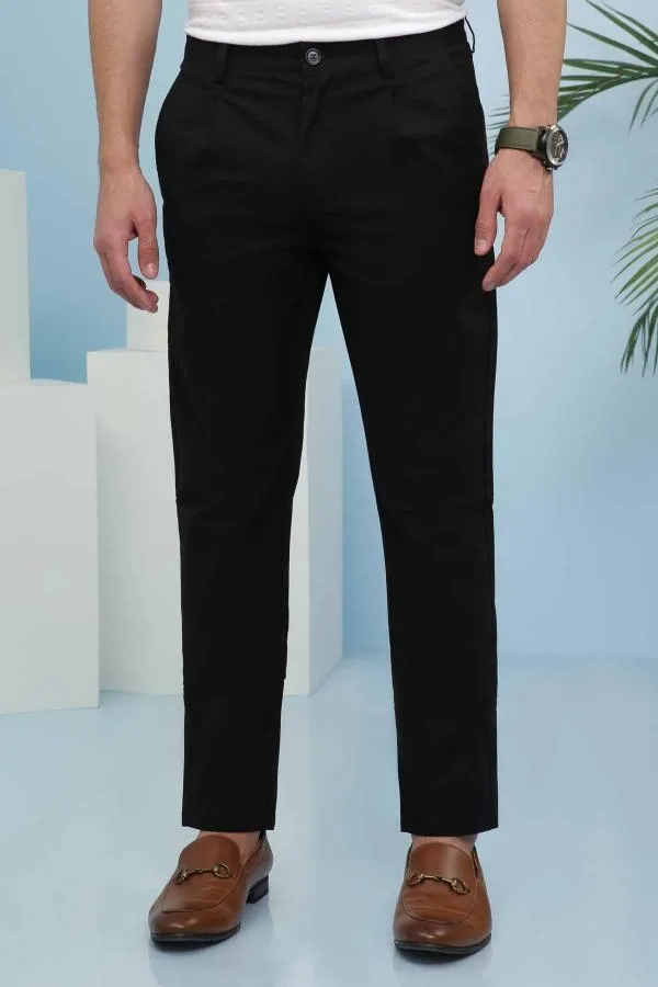 C PANT CROSS POCKET BLACK