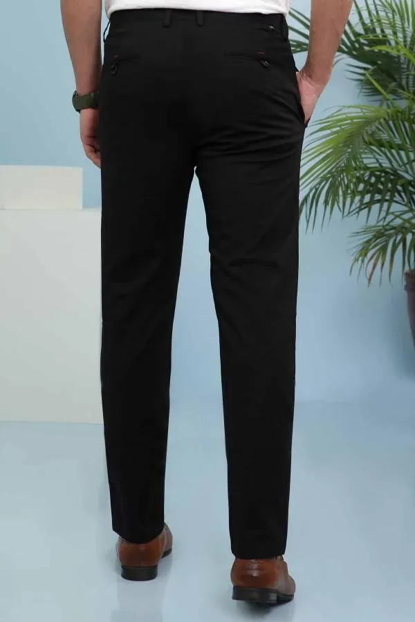 C PANT CROSS POCKET BLACK