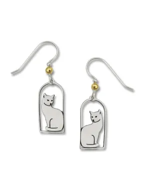 Cat Silhouette Dangles by Sienna Sky