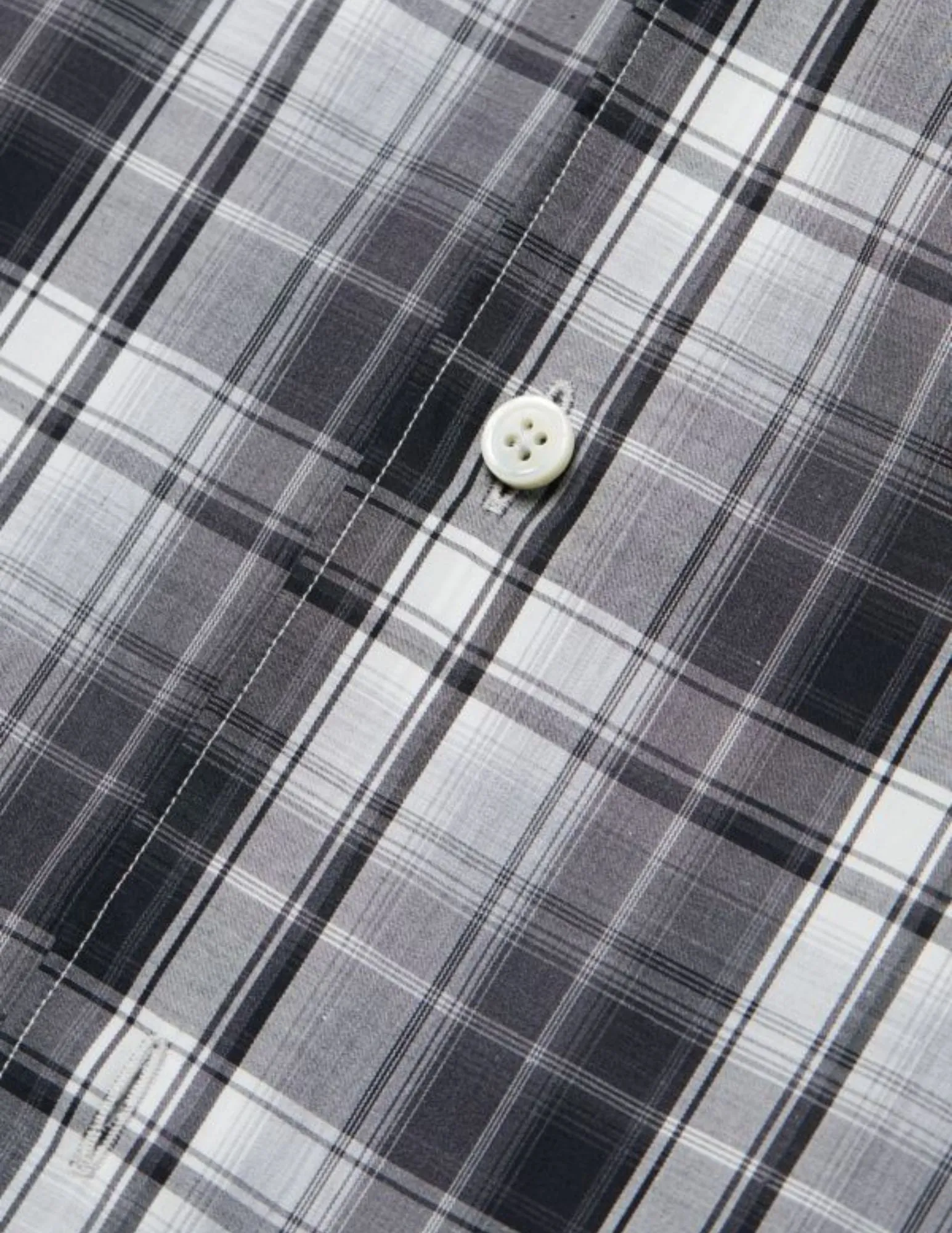 Centoquaranta Grey Plaid Sportshirt