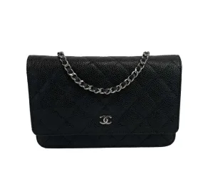 CHANEL - Wallet On Chain CC Caviar Leather WOC / Crossbody